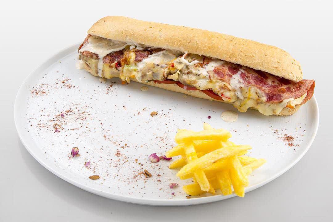 ساندویچ ژامبون تنوری